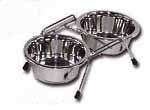 2 Qt. Double Diner Dog Bowls