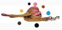 3/4 x 4 Ft. Suede Leather Lead 