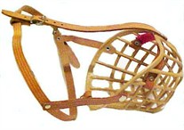 Plastic Boxer Dog Muzzle