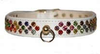 Festive Dazzle Dog Collar