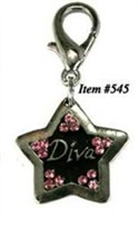 Diva Crystal Charm