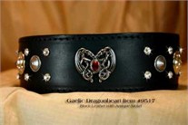 Gaelic Dragonheart  Black Collar 