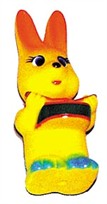 Drumming Rabbit Dog Toy