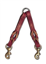 Leather 2 Dog Coupler