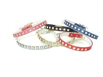 Rhinestone Dog Collars  5/16 inch wide