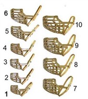 Complete Set Of the Italian Basket Dog Muzzles