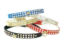 1/2 in wide Rhinestone  Collars-Vinyl